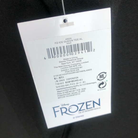 Frozen - Ice Queen t-shirt from the Frozen Musical on Broadway, XL - Picture 7 of 14